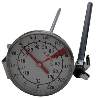 Frothing Thermometer - big dial